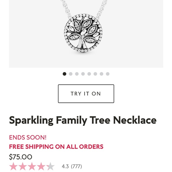 pandora family tree necklace - Picture 5 of 5